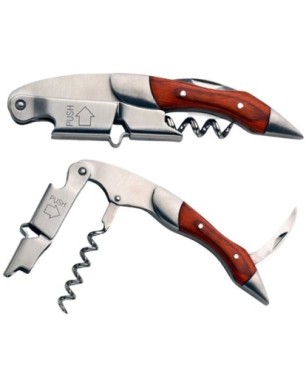 Coutale PRESTIGE corkscrew with wooden handle